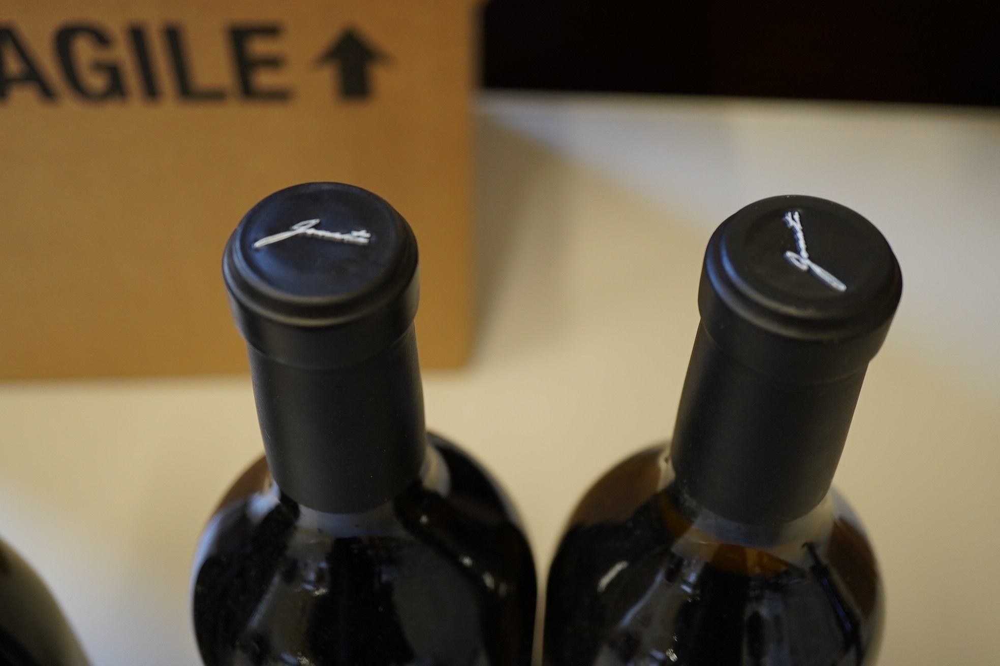 California, USA: A mixed parcel of white wine